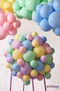 1 Latex  Pastel Lavande T03 3' (90Cm) Vrac - Balloonia