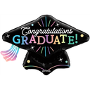 34" Congratulations Graduate Gradient Grad Cap - Prima