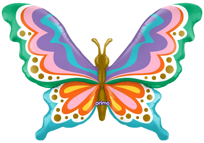 44" Groovy Butterfly Shape - Prima