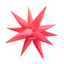 1 Starburst Electric Coral 26" - Prima