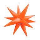 1 Starburst Electric Orange 26" - Prima