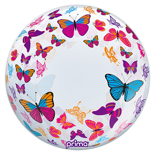1 Sphère TM 20" Colorful Butterflies - Prima