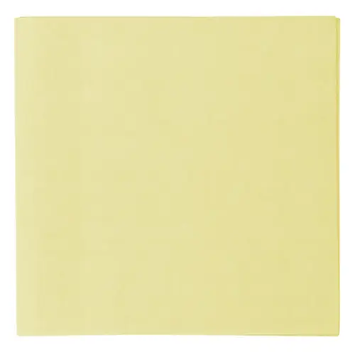 Lot de 20 Serviettes Papier Décor Jaune 33cm 