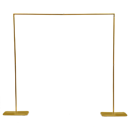 Arche Carrée Dorée En Métal – Borosino 