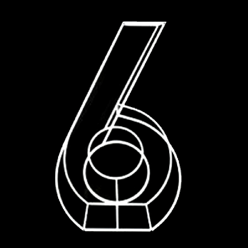 Cadre Chiffre Six (6) En Métal Blanc 1,2M – Borosino - FDS