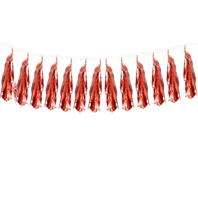 Bannière Pompons Rose Gold - Borosino - FDS