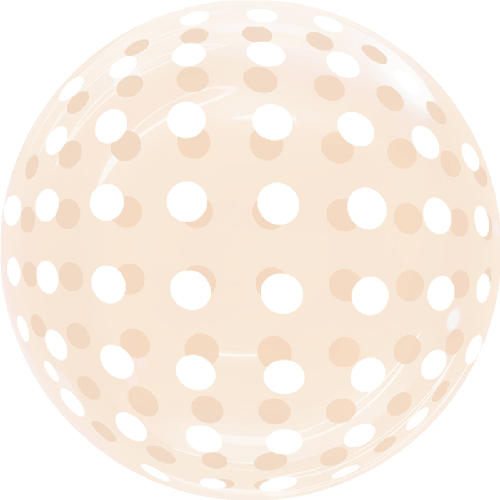 Dots Bubble 18" Orange - FDS