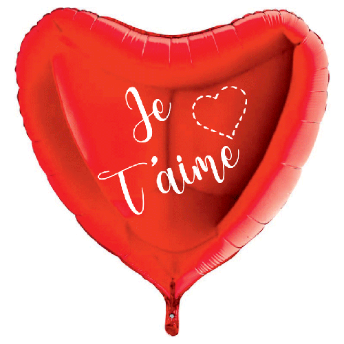 Je t'aime 9" Vrac Avec Valve - Grabo