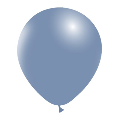 100 Ballons 12" Vintage Bleu - Balloonia