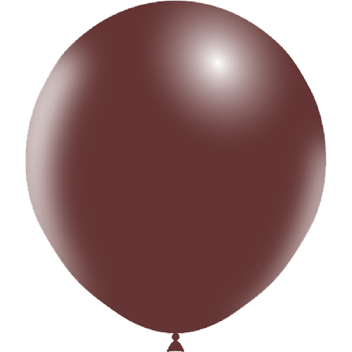 5 Ballons 18" Standard Chocolate – Balloonia