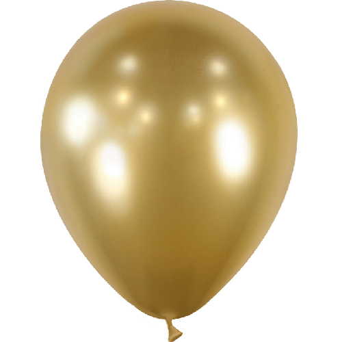 100 Ballons 5" Brillant Or - Balloonia