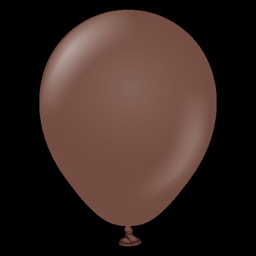 5" Standard  Chocolate Brown 100ct - Kalisan