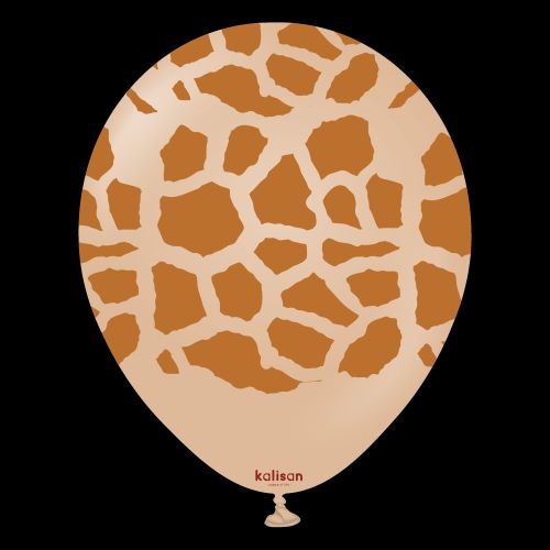12"  Desert Sand Imprimé Girafe 25 Bal- Kalisan