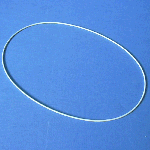 OVALE NU 15x10 Epoxy Blanc