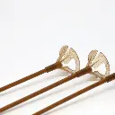 100 Stick & Cup Bio 9" et 15" Tige à Ballon FDS