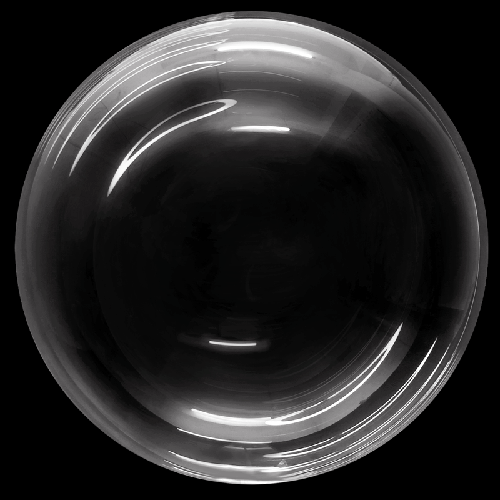 Clear Bubble 35"
