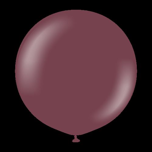 36" Standard Ballon Burgundy 2 Bal - Kalisan