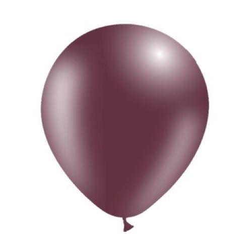 25 Ballons Bordeaux 5" Standard - Balloonia