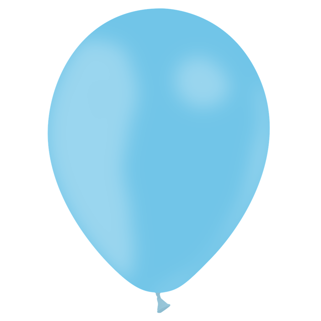 50 Ballons 11" Standard Ciel