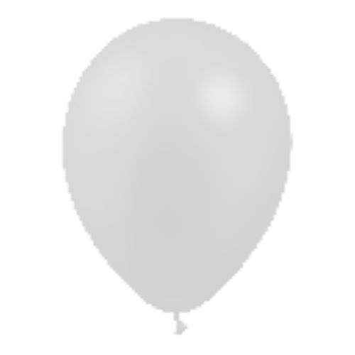 50 Ballons 11" Métal Argent