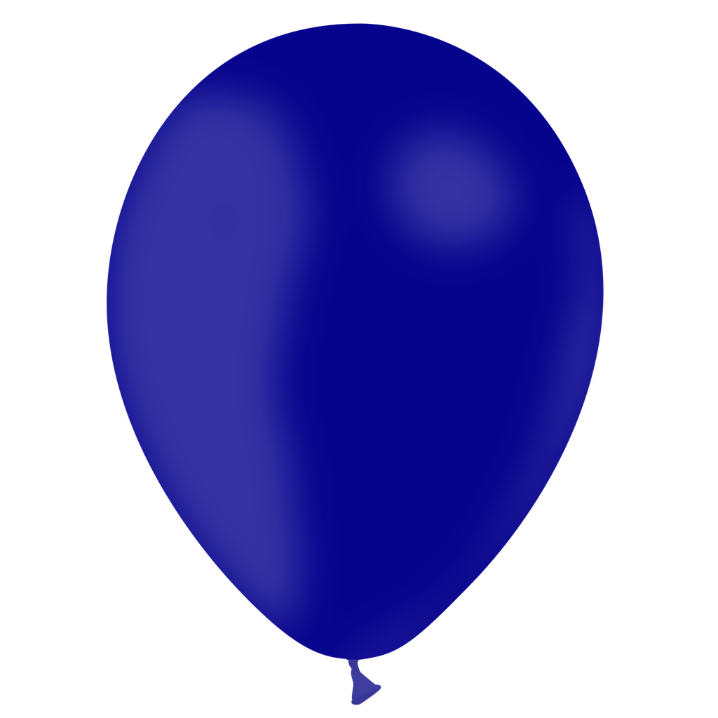 24 Ballons 11" Standard Bleu Marine