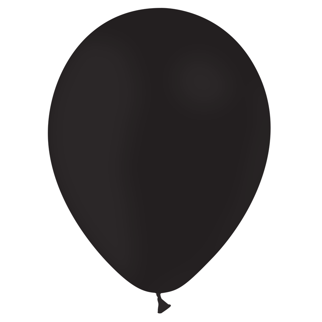 24 Ballons 11" Standard Noir