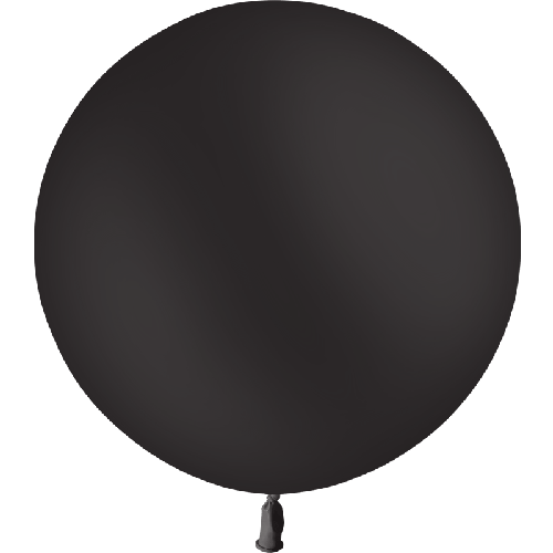 1 Latex Standard Noir 2' (60Cm) Emballé