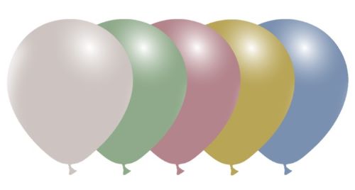 100 Ballons 5" Vintage Assortis - Balloonia 