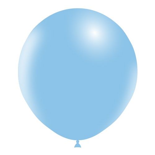 25 Ballons 18" Standard Bleu ciel - Balloonia 