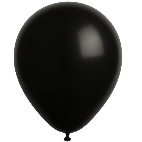 25 Ballons 30cm Noir