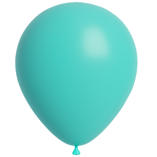 25 Ballons 30cm Vert d'eau