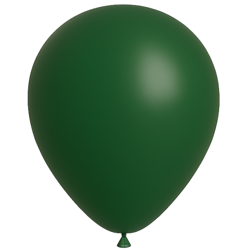 25 Ballons 30cm Vert Forêt  