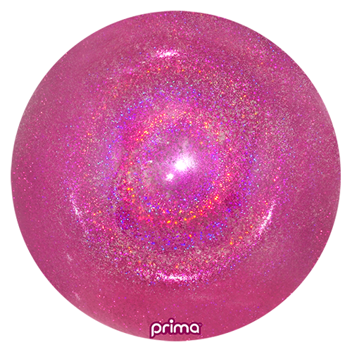[PS-HPGL-20] Hot Pink Glitter Sphere - Prima