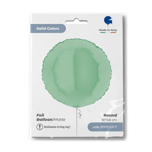 Rond Matte Green 18" - Grabo