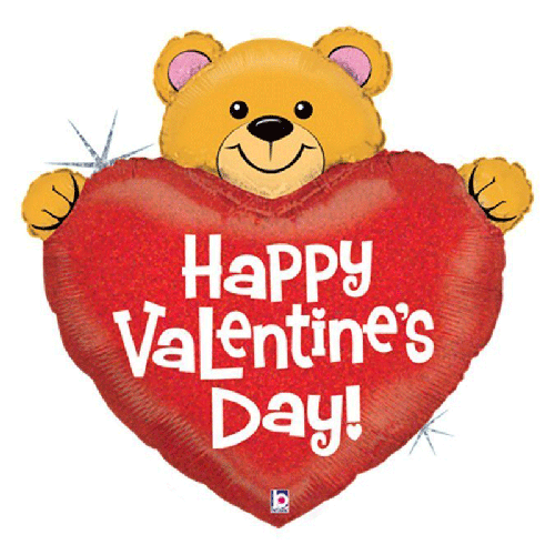 Big Heart Valentine Bear - Grabo