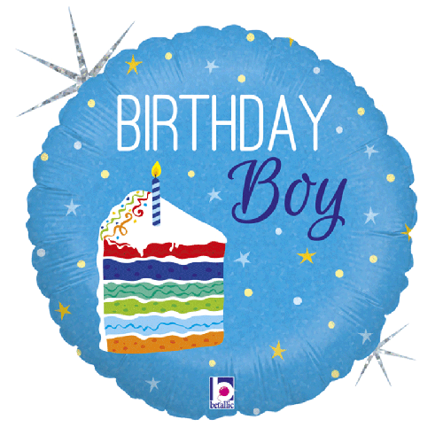 [G36276H-P] Birthday Cake Boy - Grabo