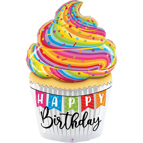 [G25200-P] Birthday Cupcake - Grabo