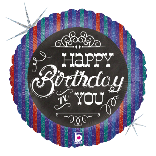 Chalkboard Birthday - Grabo