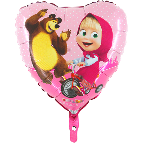 Ballons Aluminium Biking Masha - Grabo