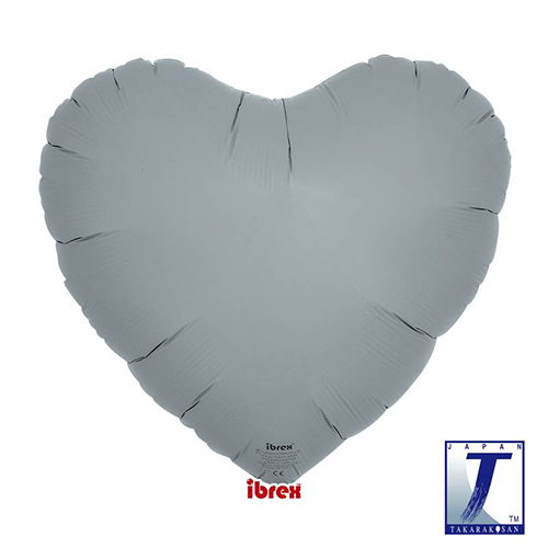 Ballons Aluminium Cœurs Blue Gray - Takarakosan