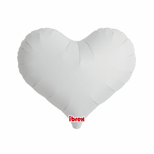 Ballons Aluminium Cœurs Jelly Blanc - Takarakosan