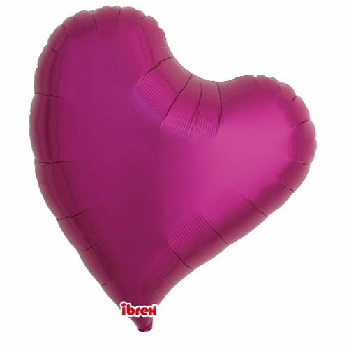 Ballons Aluminium Cœurs Sweet Heart Magenta - Takarakosan