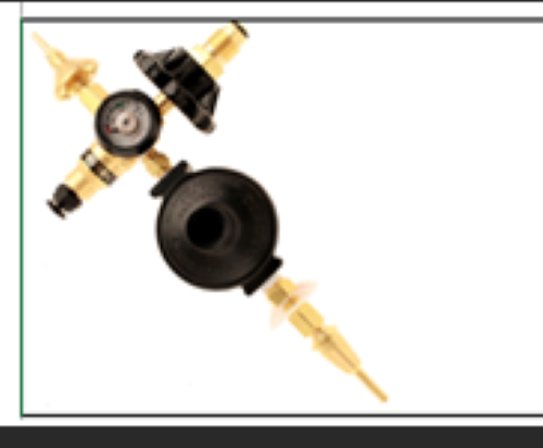 [PBRDIN-74HG] Détendeur latex et alu+ mano Push valve - Premium Conwin