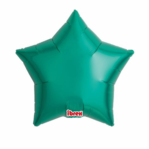 Ballons Aluminium Étoiles Metallic Vert - Takarakosan