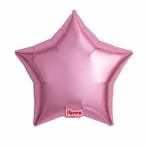 Ballons Aluminium Étoiles Metallic Rose - Takarakosan