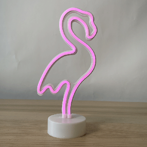 [B937] Flamant Rose Néon - Borosino