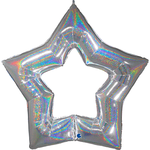 [GG75669GHS] Linky Étoile Glitter Silver - Grabo