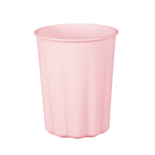 Lot De 4 Verres 220ml Rose (Plastique recyclable) - Party Deco