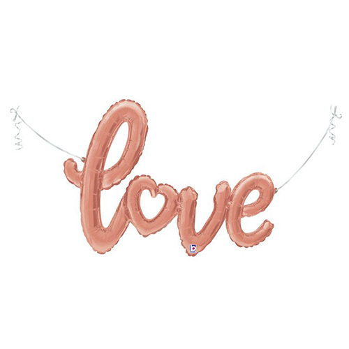 Love Script Rose Gold - Grabo