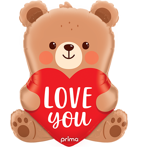 Love You Bear Shape - Prima